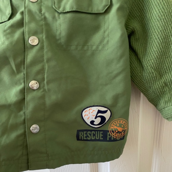 Second Step Infant Army Green Pilot Utility Jacket - Picture 4 of 5